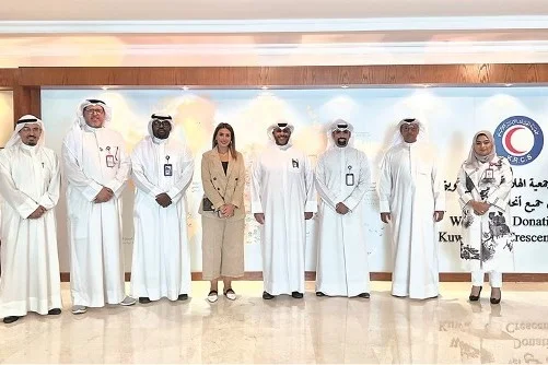 بنك الكويت الوطني يدعم حملة الهلال الأحمر «تبرع لتعليمهم»