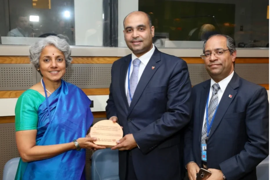 فوز البحرين بجائزة رفيعة المستوى من الأمم المتحدة في مجال الصحة في تحقيق أهداف التنمية المستدامة