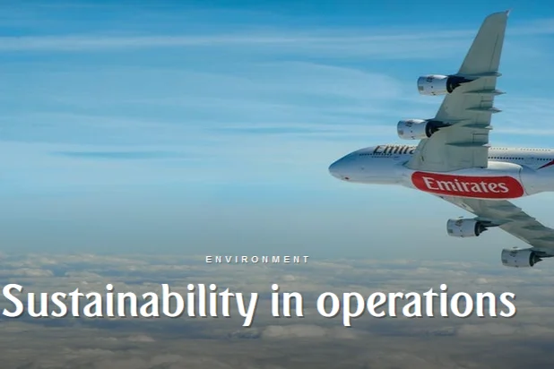 Sustainability in operations |Emirates’ policy of investing in the most eco-efficient technology