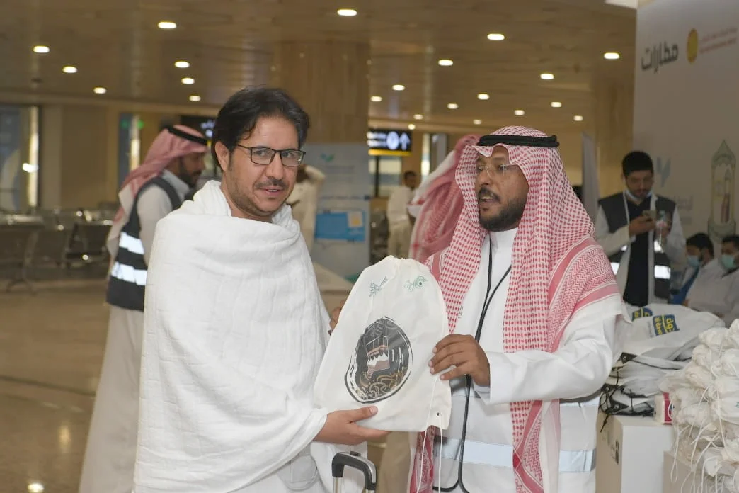اطلاق مبادرة ”بسلام آمنين” لخدمة الحجاج بمطار الملك فهد الدولي